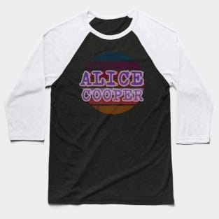 Alice Cooper Baseball T-Shirt